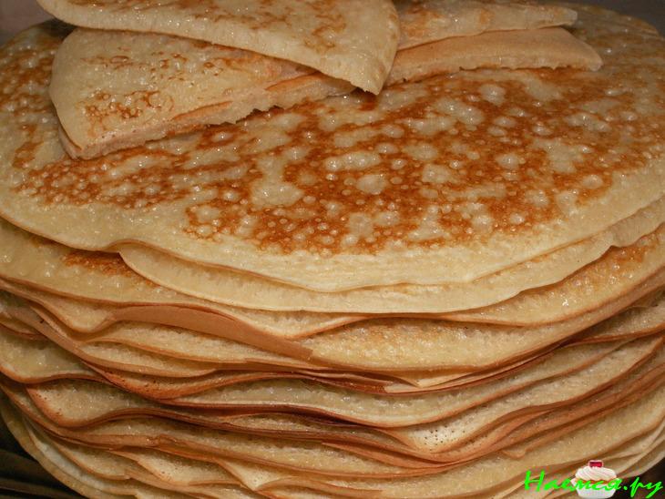 Блины на сыворотке Блины на сыворотке