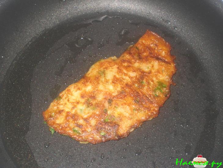 Кабачковые драники с ветчиной и сыром