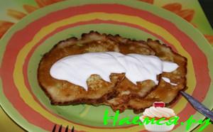 Блинчики из цуккини