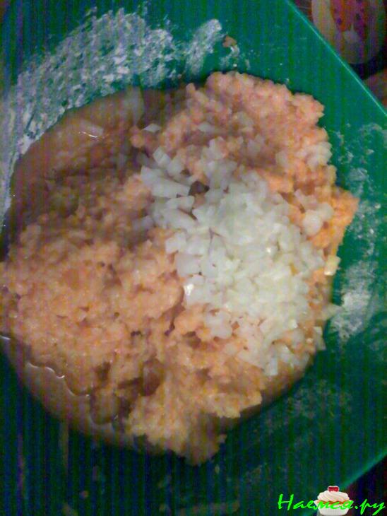 Картофельно-тыквенные драники