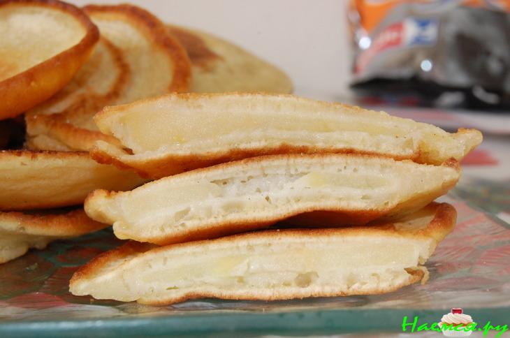 Блинчики с яблоком