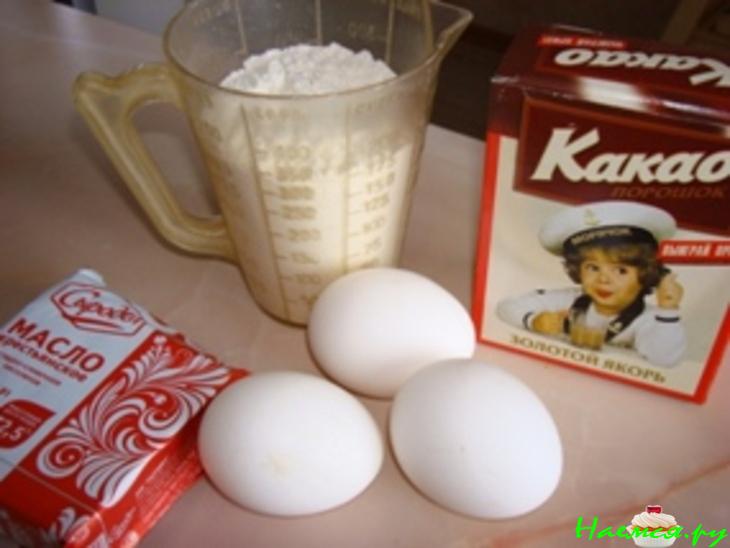 Шоколадные блинчики с шоколадным соусом