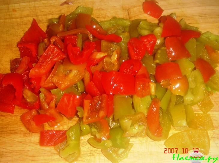 Кабачки с овощами и чесночком на зиму