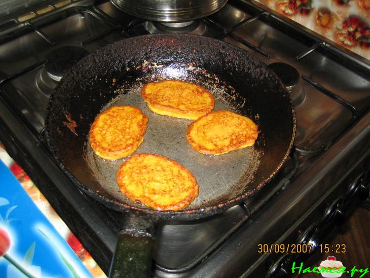 Оладушки из тыквы