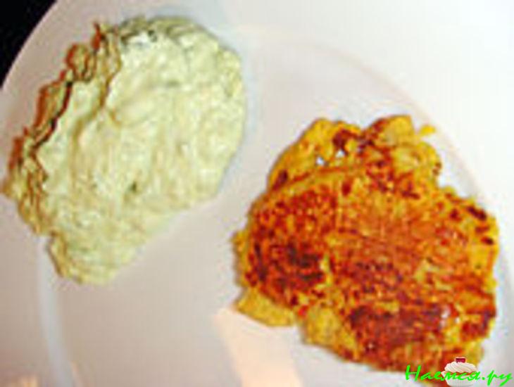 Оладьи из кукурузы и овощей на завтрак Оладьи из кукурузы и овощей на завтрак