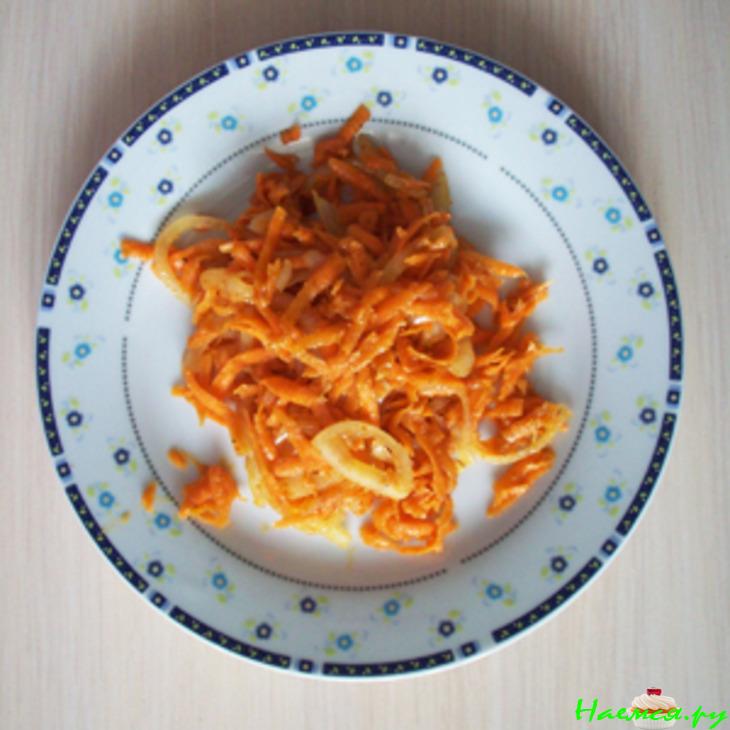 Блинчики с курицей и овощами Блинчики с курицей и овощами