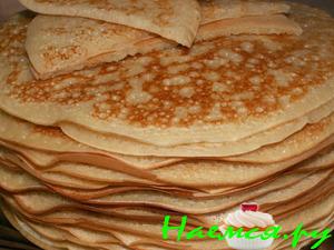 Блины на сыворотке Блины на сыворотке