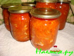 Грибное лечо "Осенний лес"