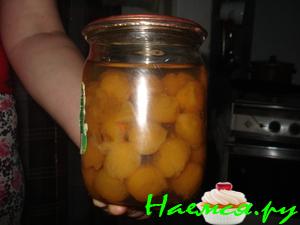 Консервация фруктов. Сливы