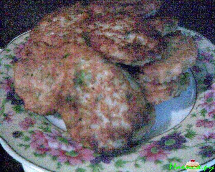 Рисово-овсянные оладушки (они же рисовые биточки, котлетки...) Рисово-овсянные оладушки (они же рисовые биточки, котлетки...)