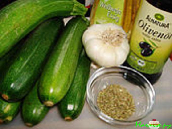 Кабачки прянные на зиму