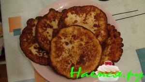 Манные оладушки на молоке Манные оладушки на молоке