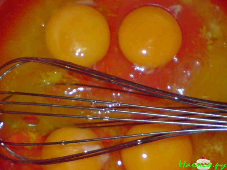 Лимонные блинчики со сливочно-медовым соусом