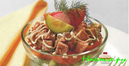 Салат «ВЕСЕННИЙ»