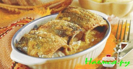 Рыба для богатого стола в горчичном соусе