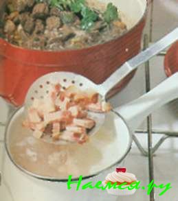 Говядина по-бургундски (6 порций)