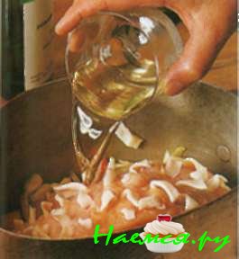 Жареная телятина. Фрикасе со щавелем (6 порций)