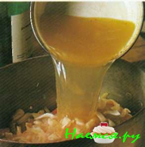 Жареная телятина. Фрикасе со щавелем (6 порций)