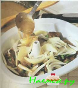 Пирог с мясом ягненка (6 порций)