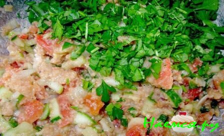 Итальянский хлебный салат