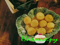 «Монетки» с сыром чеддер