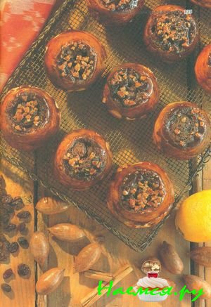 Булочки с начинкой в сиропе