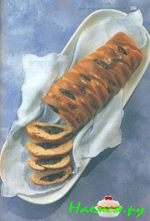 Косичка с черносливом