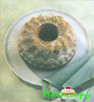 Ромовая баба с миндалем