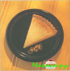 Лимонно-миндальный пирог