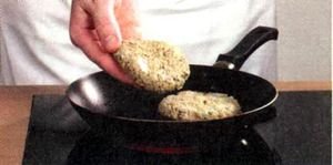 Котлеты из телятины с белым соусом