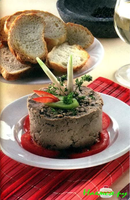 Паштет из свиной печени