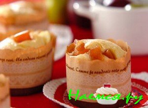 Паровые булочки с яблоками